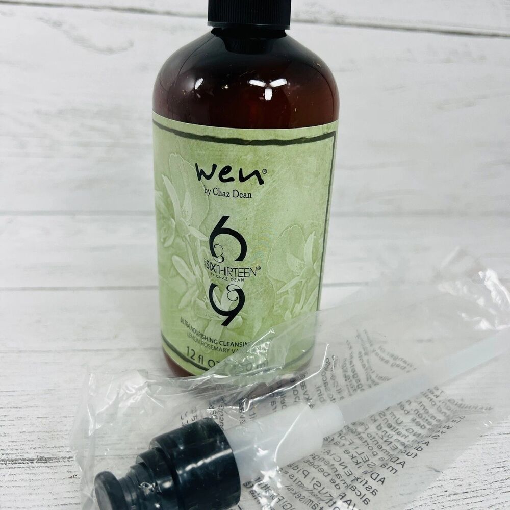 Wen Six Thirteen Lemon Rosemary Vanilla Ultra Nourish Cleansing Treatment 12oz